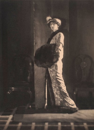 Olga de Meyer, c.1912 (foto b/n) de Alphonse De Meyer