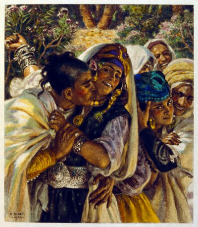 Ilustración de Dinet de 