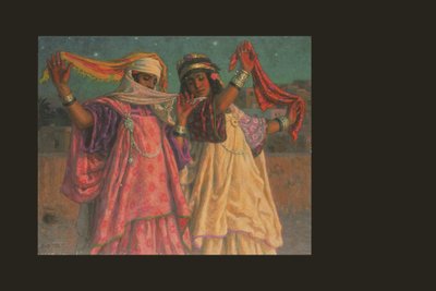 La danza del pañuelo de Alphonse Etienne Dinet
