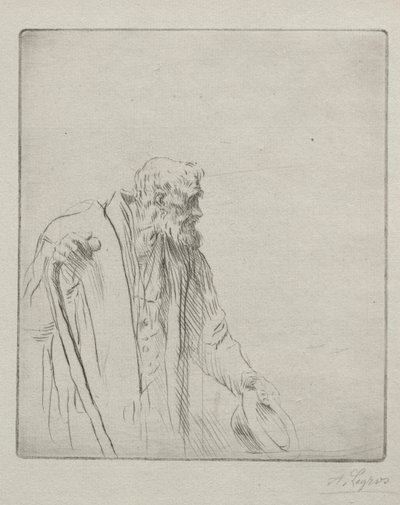 Un Mendigo de Alphonse Legros