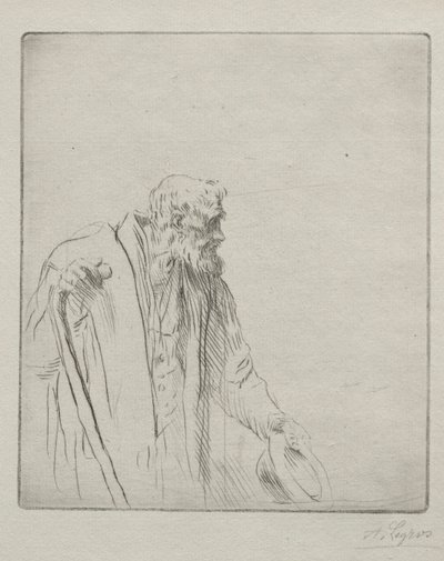 Un mendigo de Alphonse Legros
