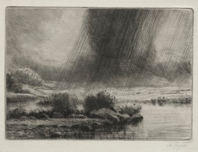 Una tormenta de Alphonse Legros