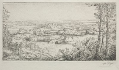 Un Valle en Borgoña de Alphonse Legros