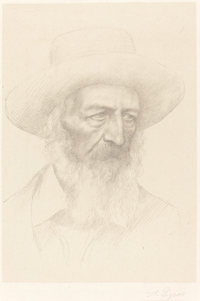Alfred, Lord Tennyson de Alphonse Legros