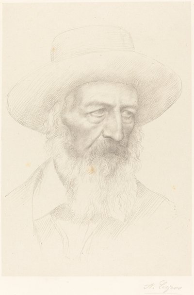 Alfred, Lord Tennyson de Alphonse Legros