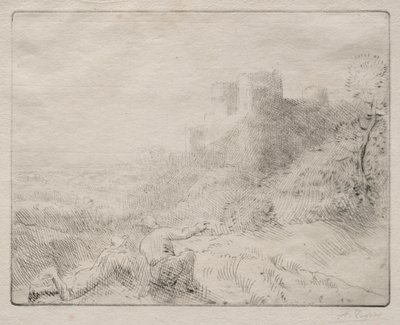 Un viejo castillo de Alphonse Legros