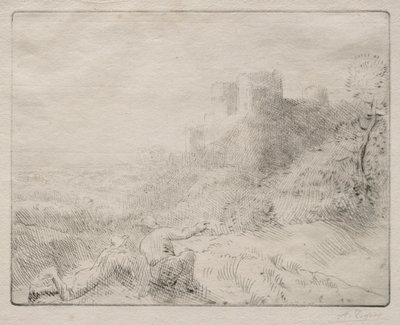 Un viejo castillo de Alphonse Legros