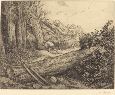 En casa de los leñadores Chez les bocherons de Alphonse Legros