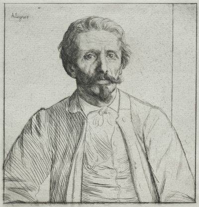 Auguste Delâtre, c. 1877 de Alphonse Legros