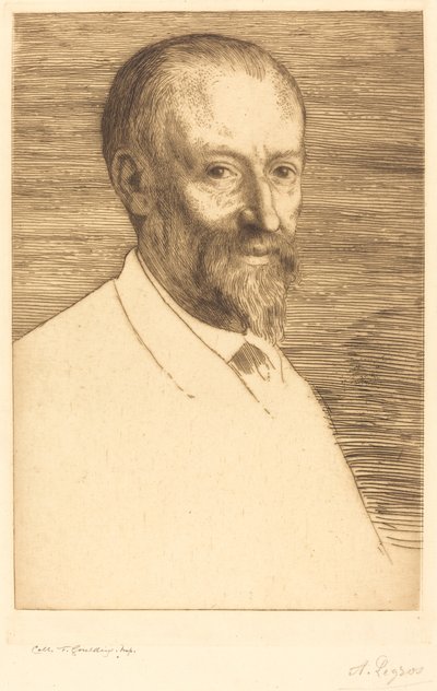 Auguste Poulet-Malassis, segunda placa de Alphonse Legros
