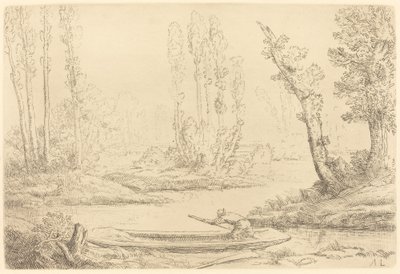 Orillas del Somme cerca de Amiens de Alphonse Legros