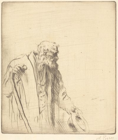 Mendigo de Alphonse Legros