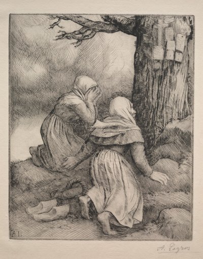 Reverencia ante el Árbol de la Salvación de Alphonse Legros