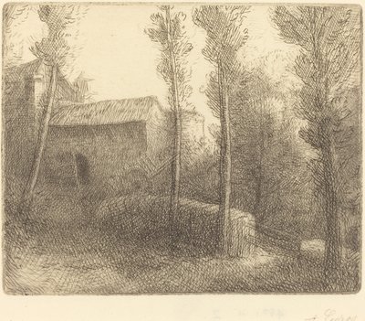 Puente en el molino de Alphonse Legros