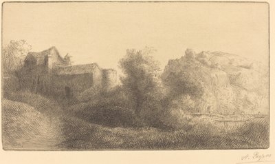 Puente en el molino de Alphonse Legros