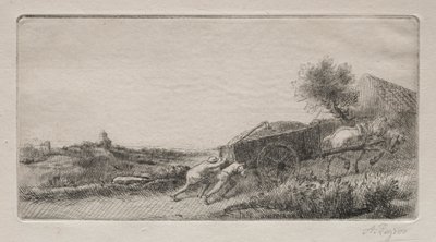 Llevando el heno a casa de Alphonse Legros