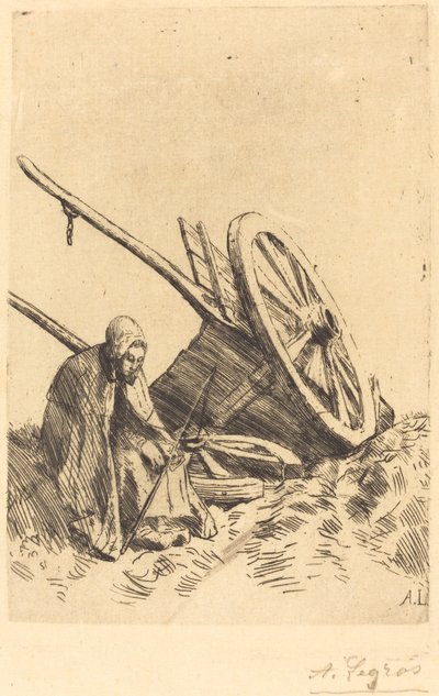 Carro roto de Alphonse Legros