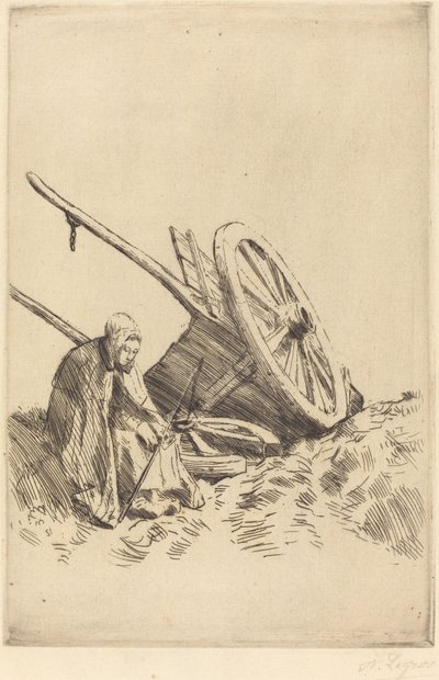 Carro roto de Alphonse Legros