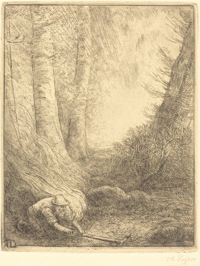 Quemando las hierbas de Alphonse Legros