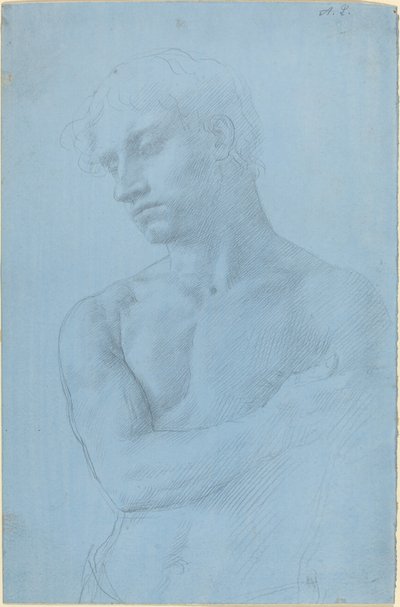 Busto de Hombre Desnudo de Alphonse Legros