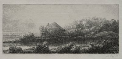 Cabaña en el Pantano de Alphonse Legros