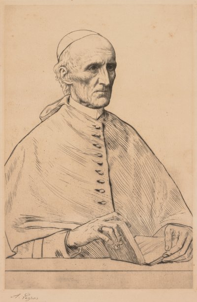Cardenal Manning de Alphonse Legros