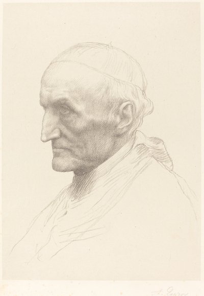 Cardenal Manning, 2ª placa de Alphonse Legros