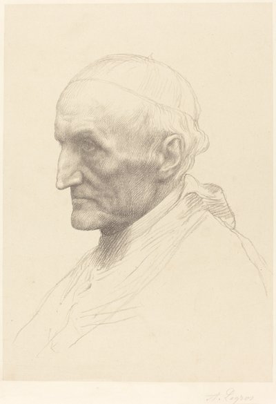 Cardenal Manning, segunda placa de Alphonse Legros
