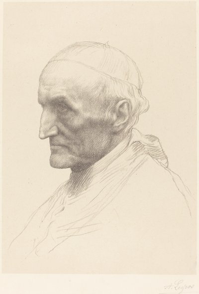 Cardenal Manning, segunda placa de Alphonse Legros
