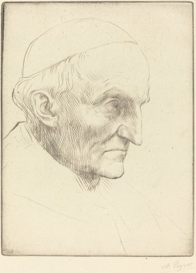 Cardenal Manning, tercera placa de Alphonse Legros