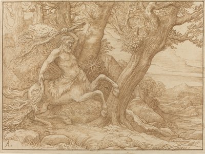 Centauro con Ramas de Alphonse Legros