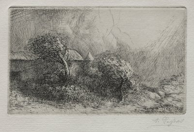 Chailli: Fin de una tormenta de Alphonse Legros