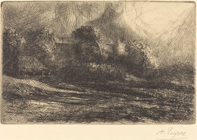 Chailli visto en una tormenta (Chailli: Effet d