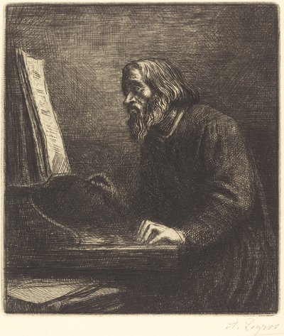 Maestro de coro Le maître de chapelle de Alphonse Legros