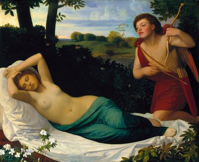 Cupido y Psique de Alphonse Legros