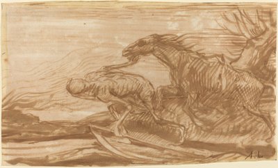 La Muerte y su Caballo de Alphonse Legros