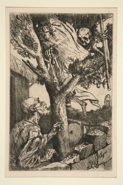 Muerte en un peral de Alphonse Legros