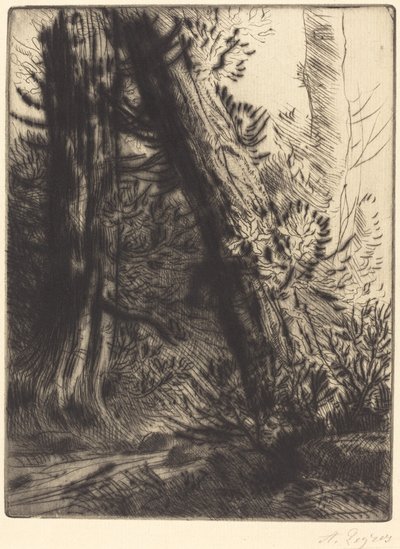 Borde de un Arroyo de Alphonse Legros
