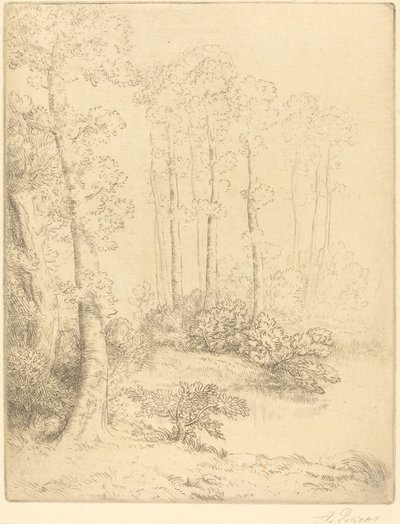 Al borde del agua de Alphonse Legros