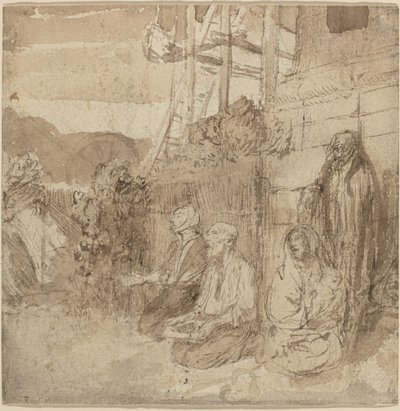 Mendigos ingleses de Alphonse Legros