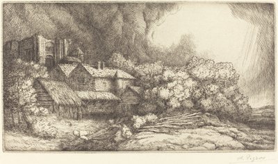 Granja en el monasterio de Alphonse Legros