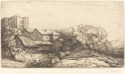 Granja en el Monasterio de Alphonse Legros