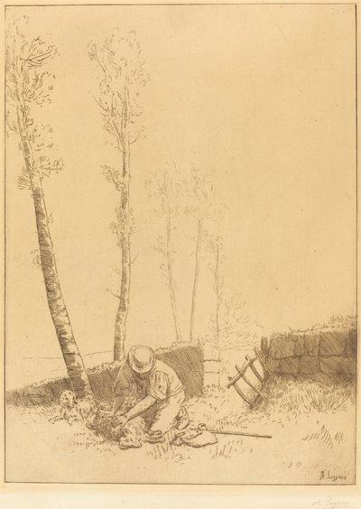 Encontrando la oveja de Alphonse Legros