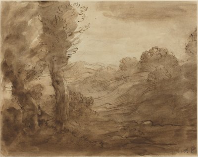 Sendero en Borgoña de Alphonse Legros
