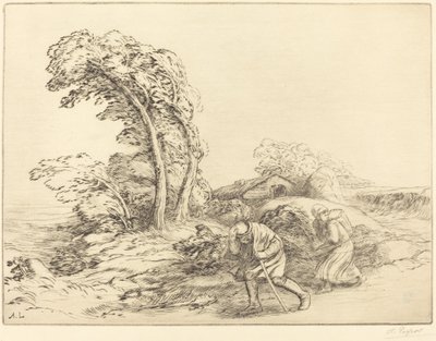 Ráfaga de viento Un coup de vent de Alphonse Legros