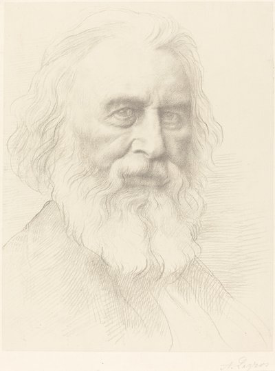 H.W. Longfellow, 2ª plancha de Alphonse Legros