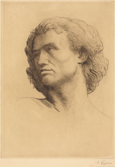Cabeza de hombre de Alphonse Legros