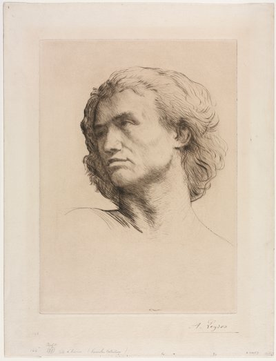 Cabeza de un hombre de Alphonse Legros