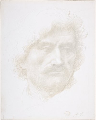Cabeza de un hombre de Alphonse Legros