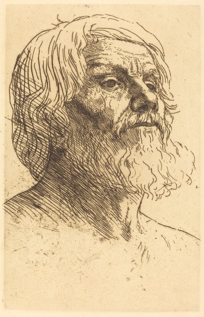 Cabeza de un Hombre de Alphonse Legros